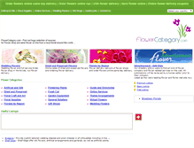 Tablet Screenshot of flowercategory.com